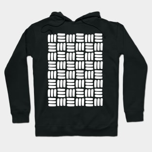 "Me" Woven Print Hoodie